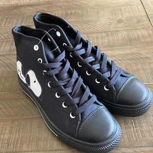 SNOOPY high top shoes Unisex